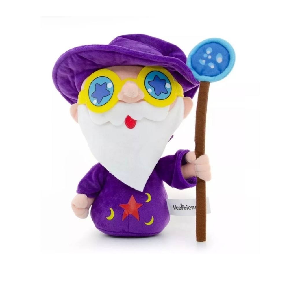 New VeeFriends Collectible 10" Willful Wizard Plush Toy